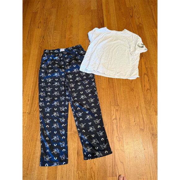 True Religion Other - True Religion Men's XL Lounge Set Multicolor Logo T-Shirt & Pants